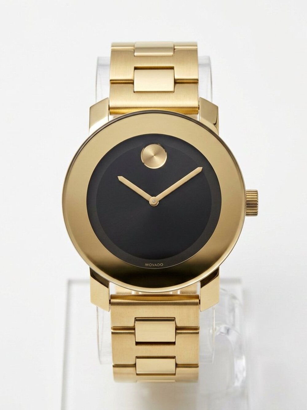 MOVADO BOLD WOMEN GOLD WATCH-OPEN BOX-3600397